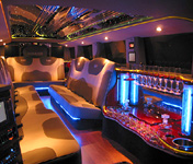 Inside Hummer Limo